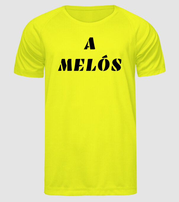  minta neonsárga pólón