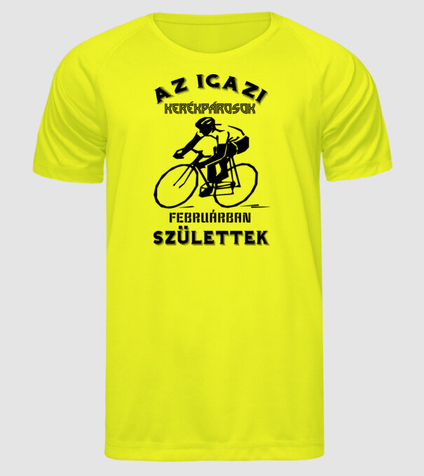  minta neonsárga pólón