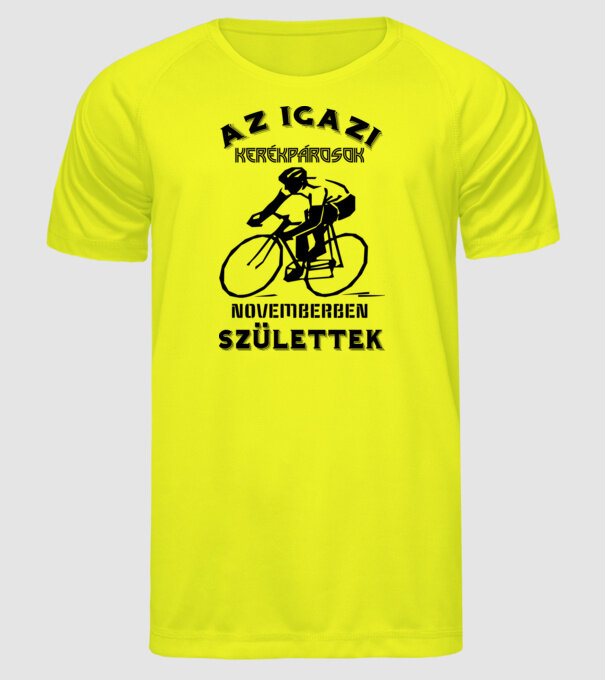  minta neonsárga pólón