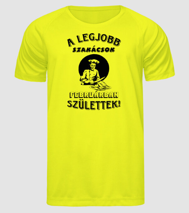  minta neonsárga pólón