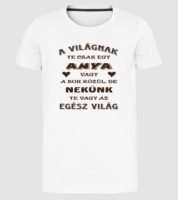  minta fehér pólón