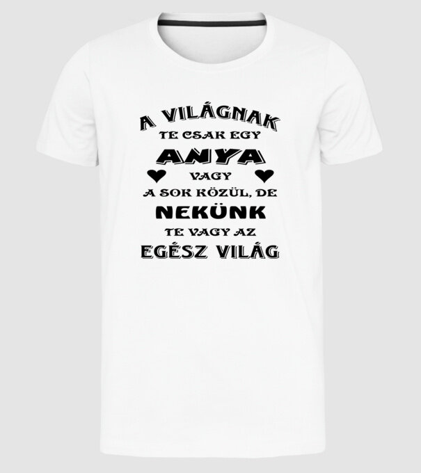  minta fehér pólón