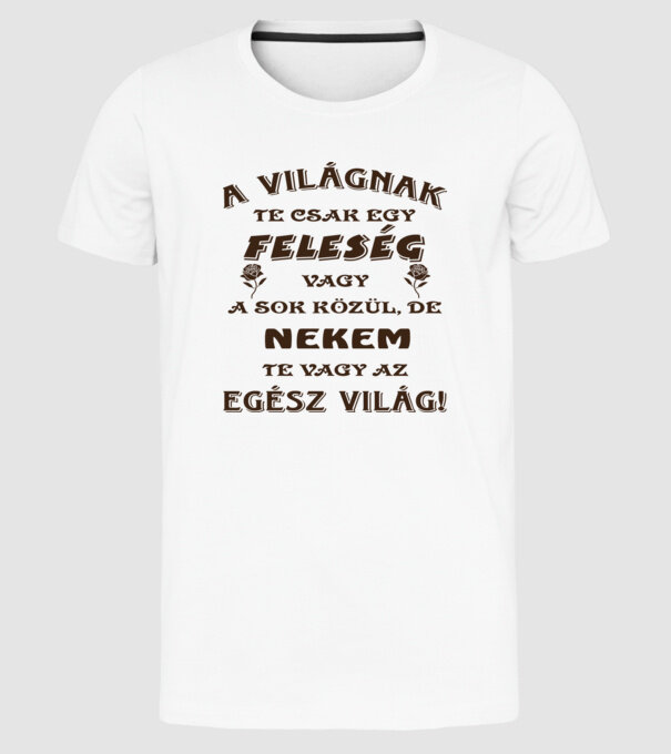  minta fehér pólón