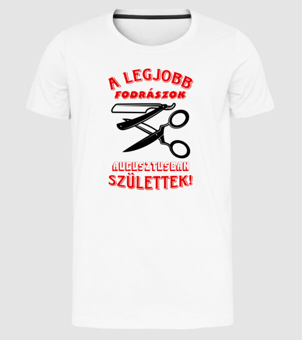  minta fehér pólón