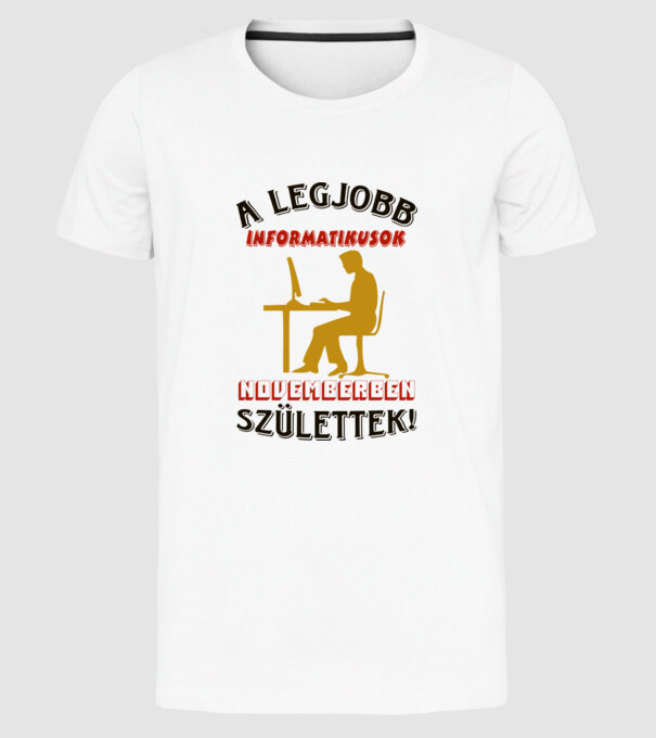  minta fehér pólón