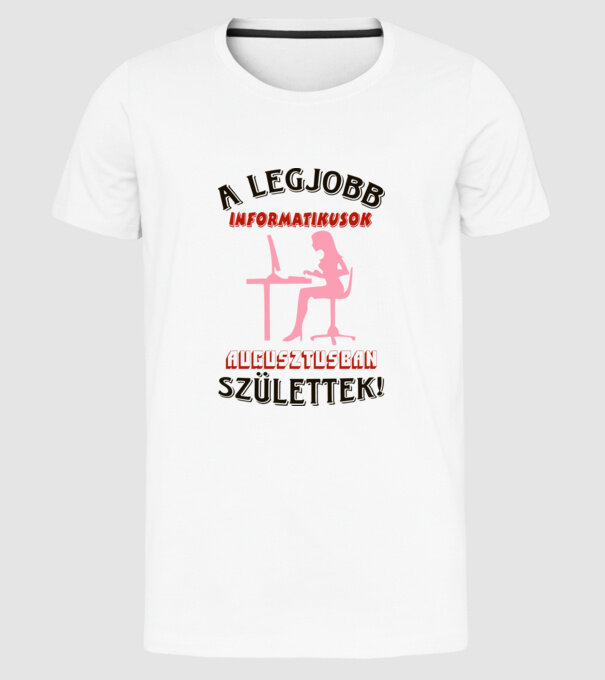  minta fehér pólón