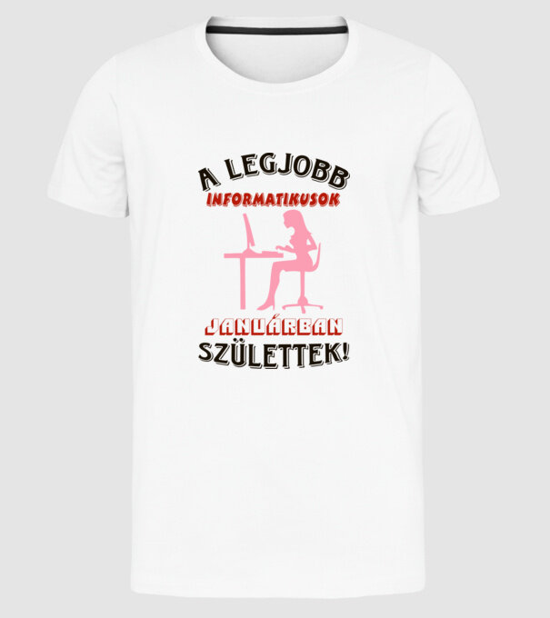  minta fehér pólón