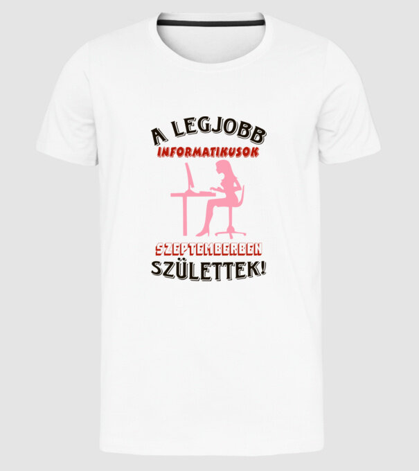  minta fehér pólón