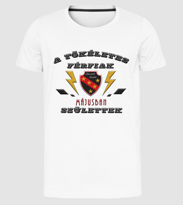  minta fehér pólón