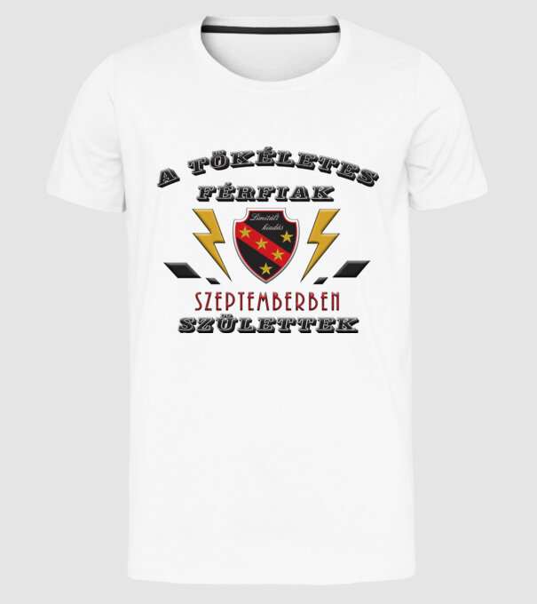  minta fehér pólón