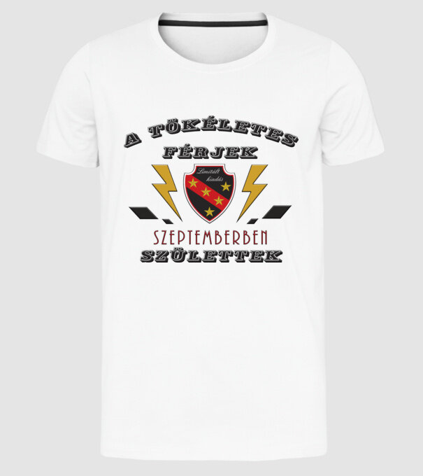  minta fehér pólón
