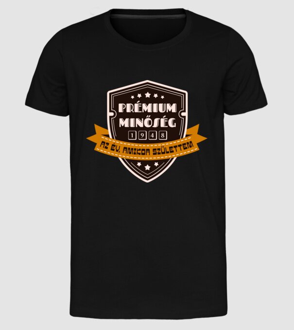  minta fekete pólón