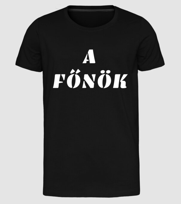  minta fekete pólón
