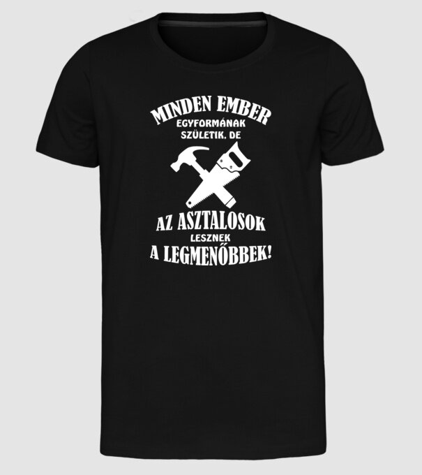  minta fekete pólón
