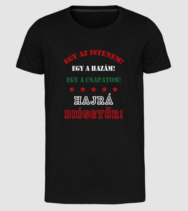  minta fekete pólón