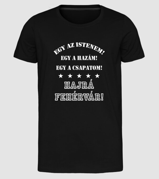  minta fekete pólón