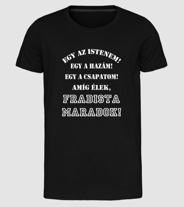  minta fekete pólón