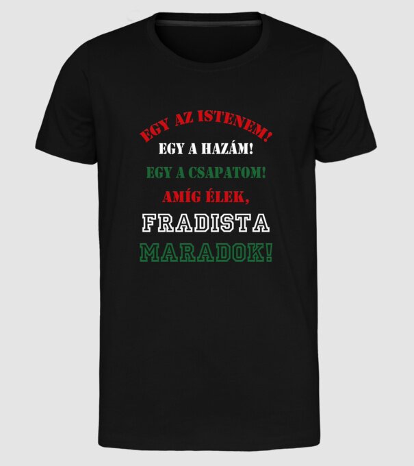  minta fekete pólón