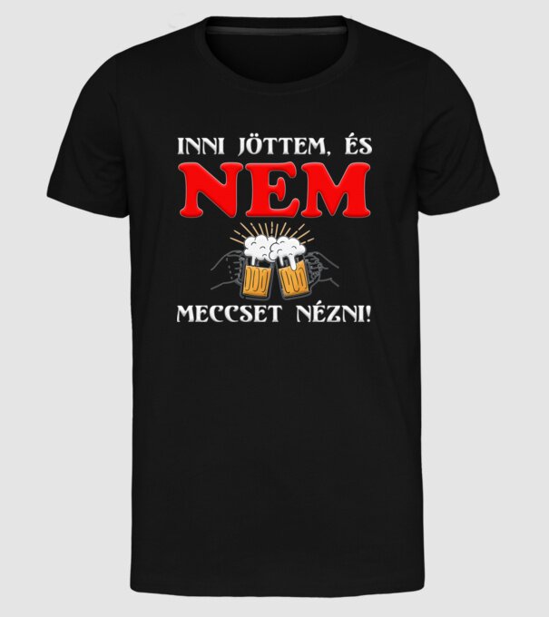  minta fekete pólón