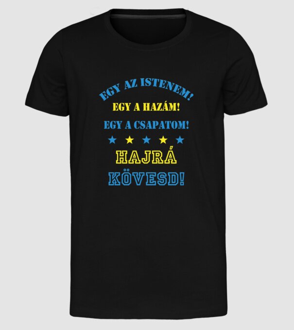  minta fekete pólón