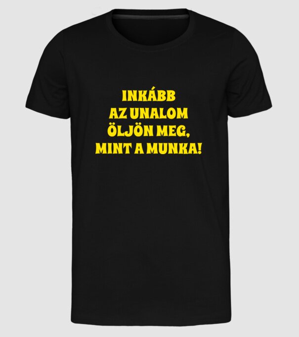  minta fekete pólón