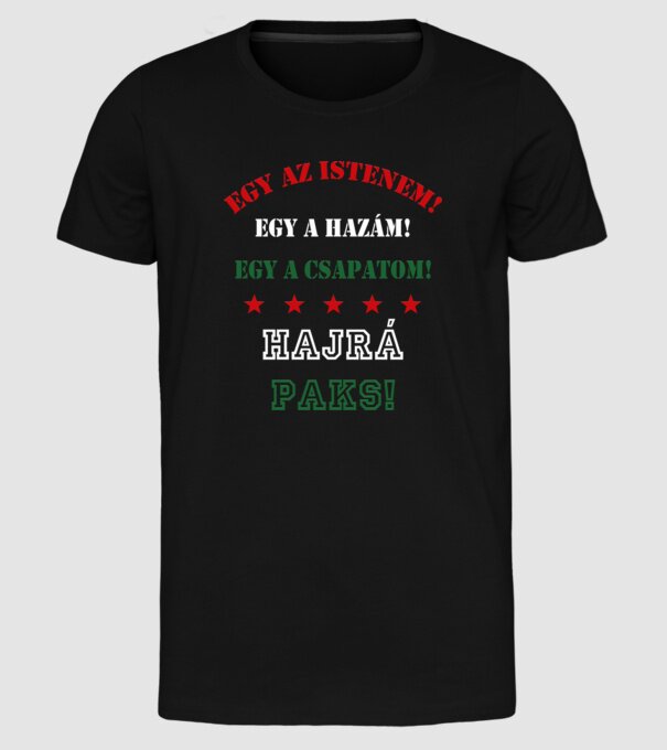  minta fekete pólón