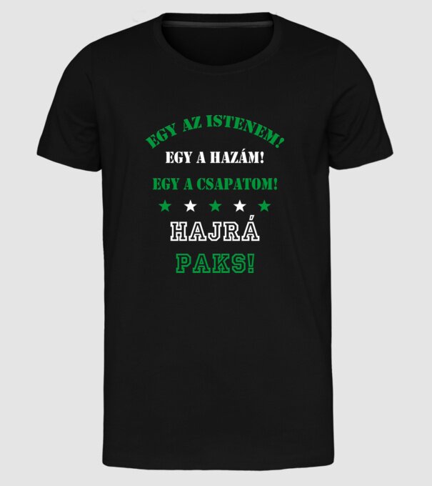  minta fekete pólón