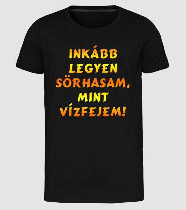  minta fekete pólón