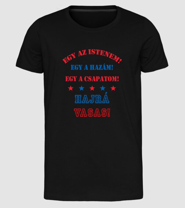  minta fekete pólón
