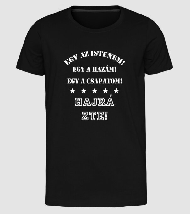  minta fekete pólón