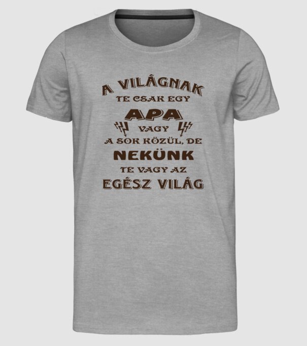  minta szürke pólón
