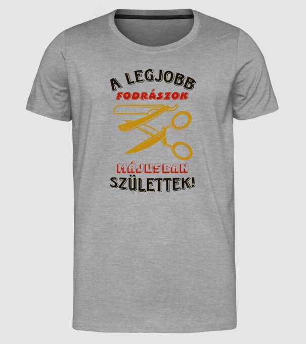  minta szürke pólón