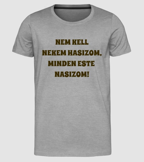  minta szürke pólón