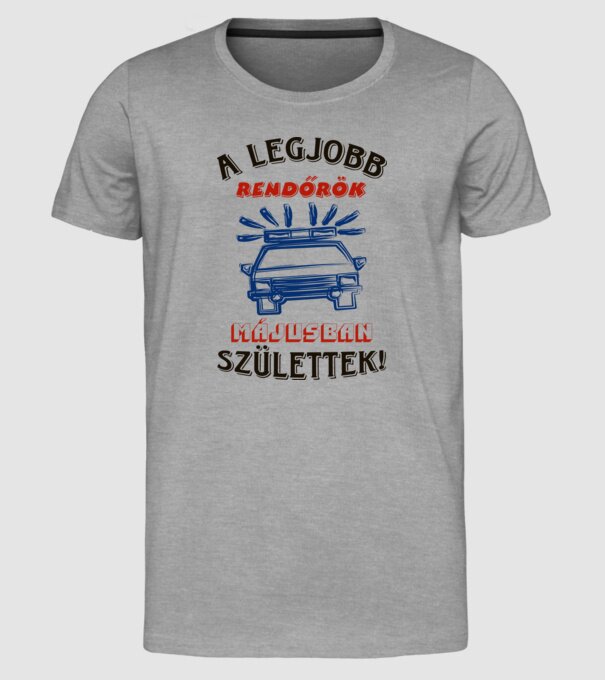  minta szürke pólón