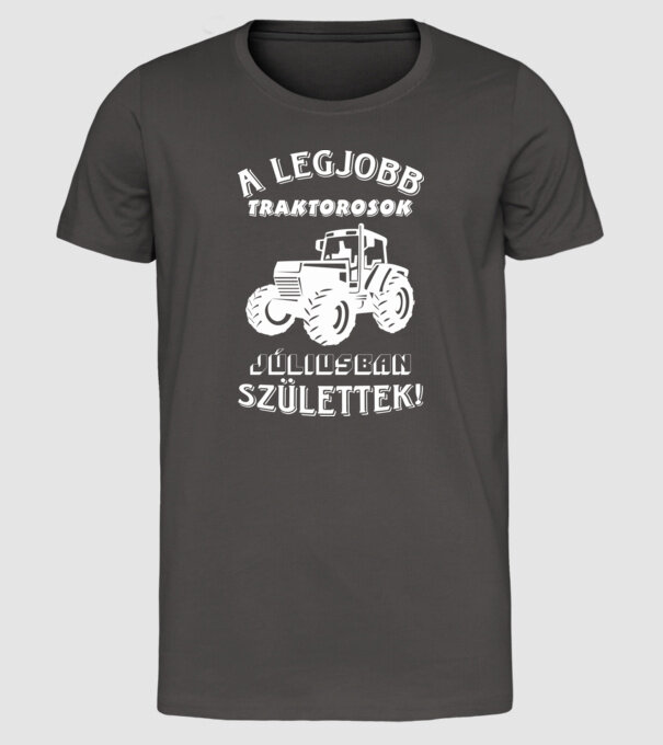  minta sötétszürke pólón