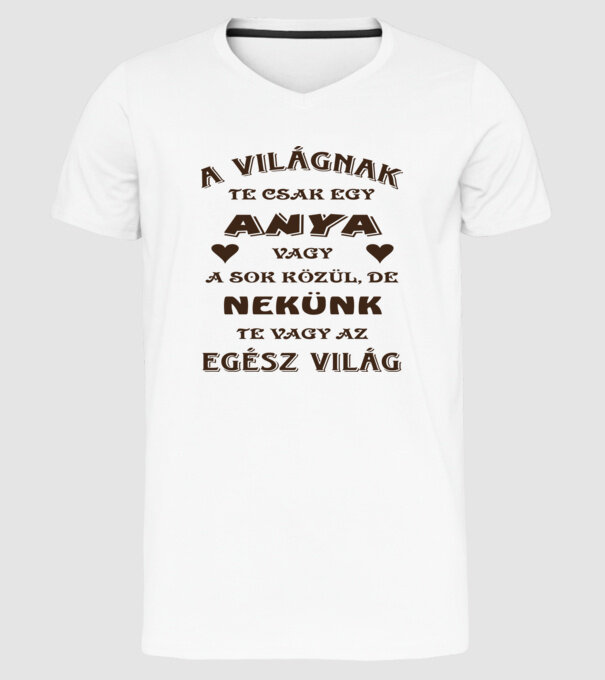  minta fehér pólón