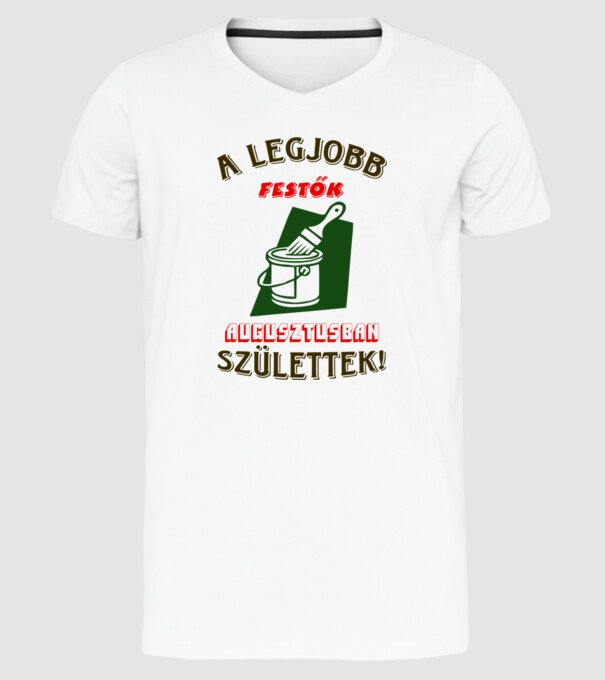  minta fehér pólón