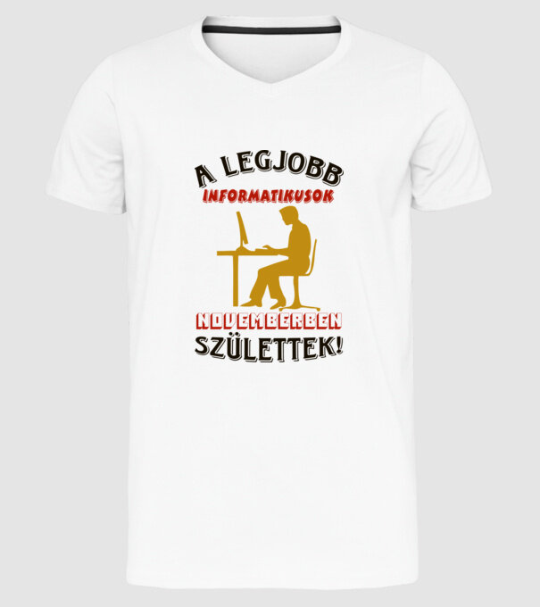  minta fehér pólón