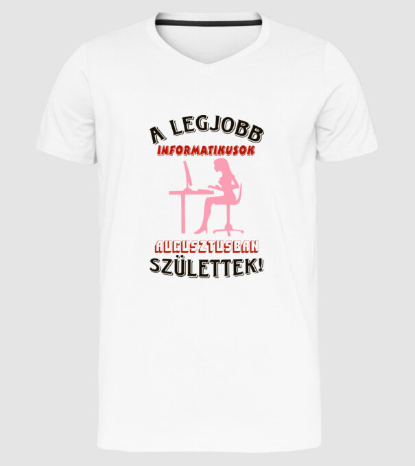  minta fehér pólón