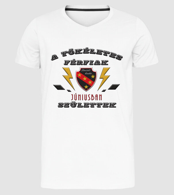  minta fehér pólón
