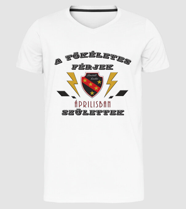  minta fehér pólón