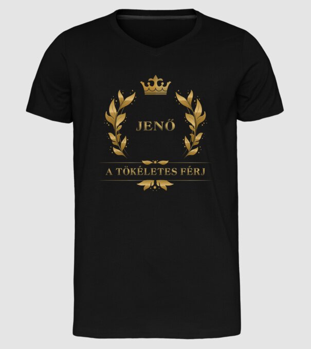  minta fekete pólón