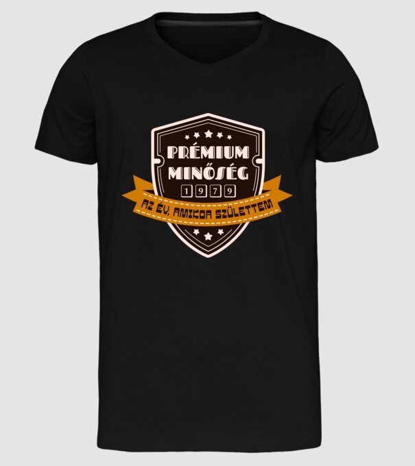  minta fekete pólón