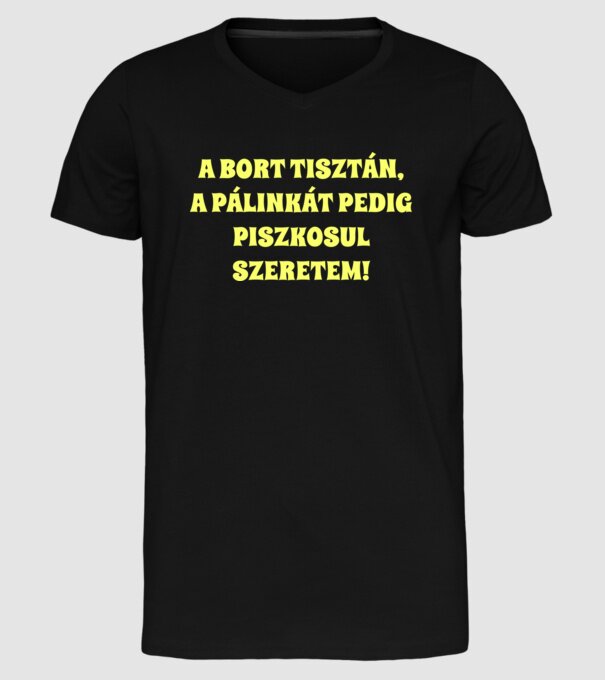 minta fekete pólón