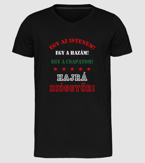  minta fekete pólón