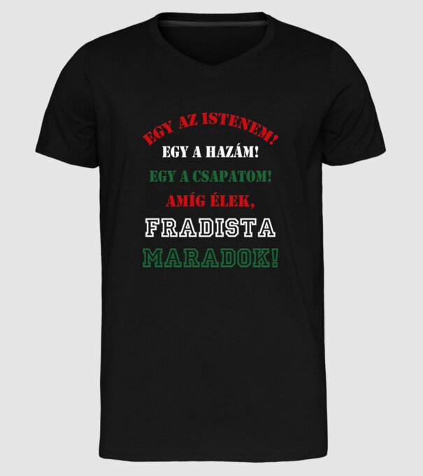  minta fekete pólón