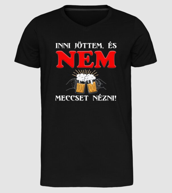  minta fekete pólón