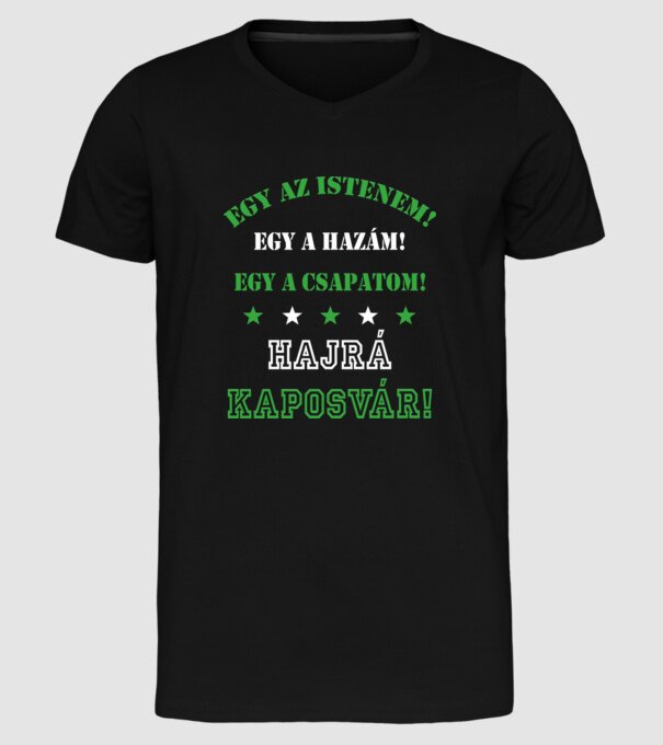  minta fekete pólón