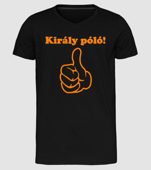  minta fekete pólón