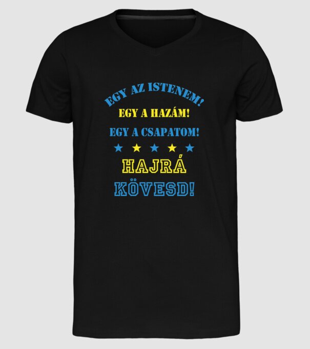  minta fekete pólón